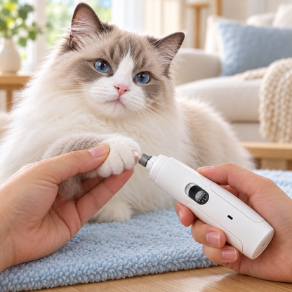 PawLustre™ Rechargeable Pet Nail Grinder
