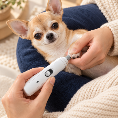PawLustre™ Rechargeable Pet Nail Grinder